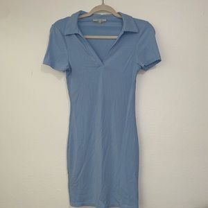 Baby Blue Mini Dress